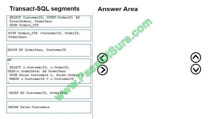 Pass4itsure 70-761 exam questions-q2-3