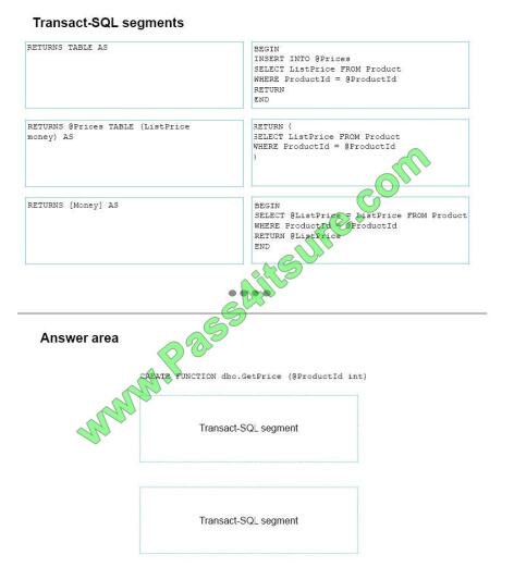 Pass4itsure 70-762 exam questions-q1